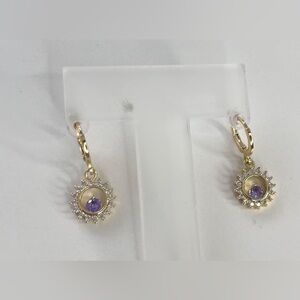 18k gold plated earrings